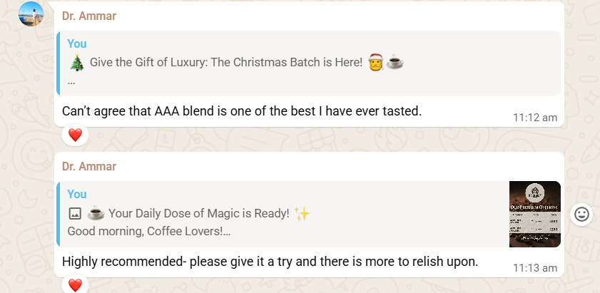 Mystic Brew Feedback 1