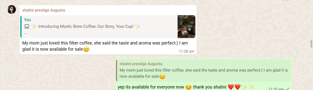 Mystic Brew Feedback 7